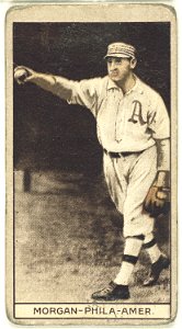 Cy Morgan, Philadelphia Athletics, baseball card portrait LCCN2008678386