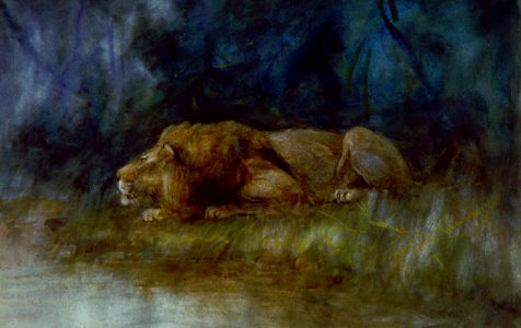 Cuthbert Edmund Swan - On the Watch - Sarjeant Gallery