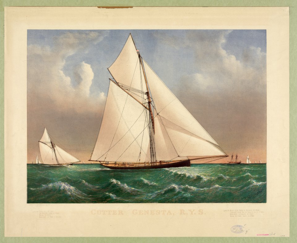 Cutter Genesta, R.Y.S. LCCN91723850