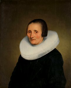 Portret van Margaretha de Geer (1585-1672) Rijksmuseum SK-A-611
