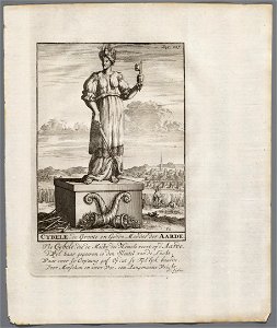 Cybele, de groote en goede moeder der aarde, objectnr A 42103
