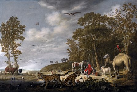 Orpheus charming the animals, by Aelbert Cuyp
