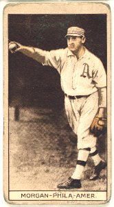 Cy Morgan, Philadelphia Athletics, baseball card portrait LCCN2008678386