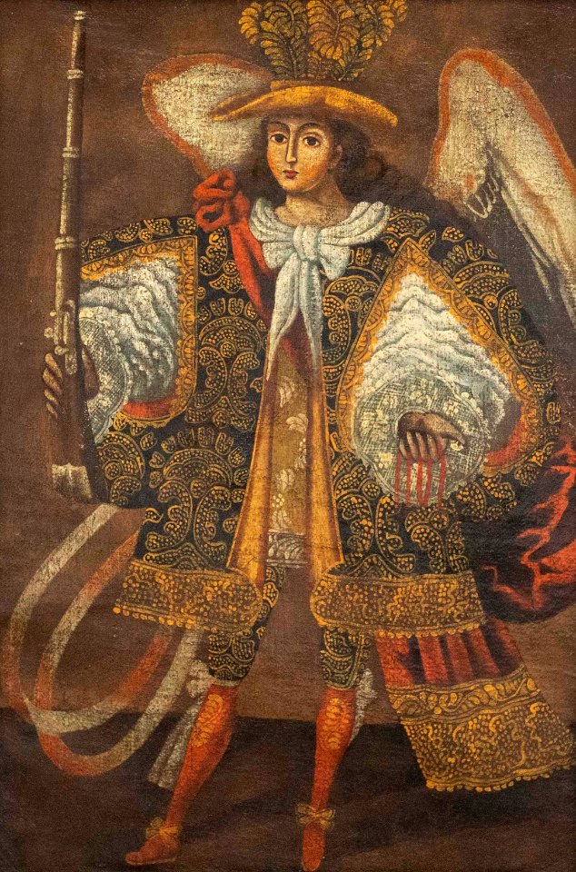 Cuzco School Archangel