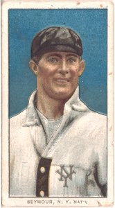 Cy Seymour, New York Giants, baseball card portrait LCCN2008676513