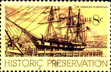CW Morgan Ship 1971 Issue-8c