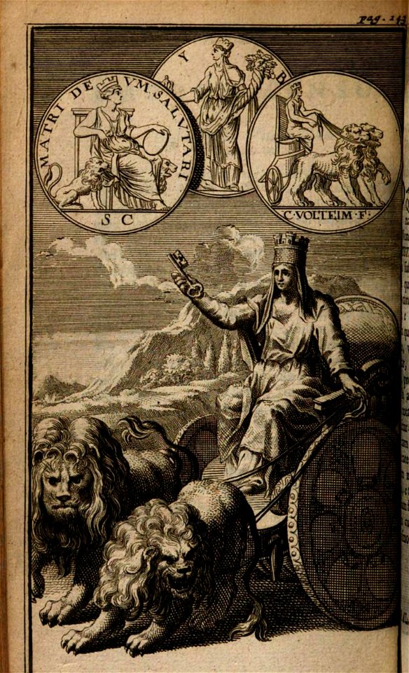 Cybele — Pantheum mythicum, ed. 5ª (BL)