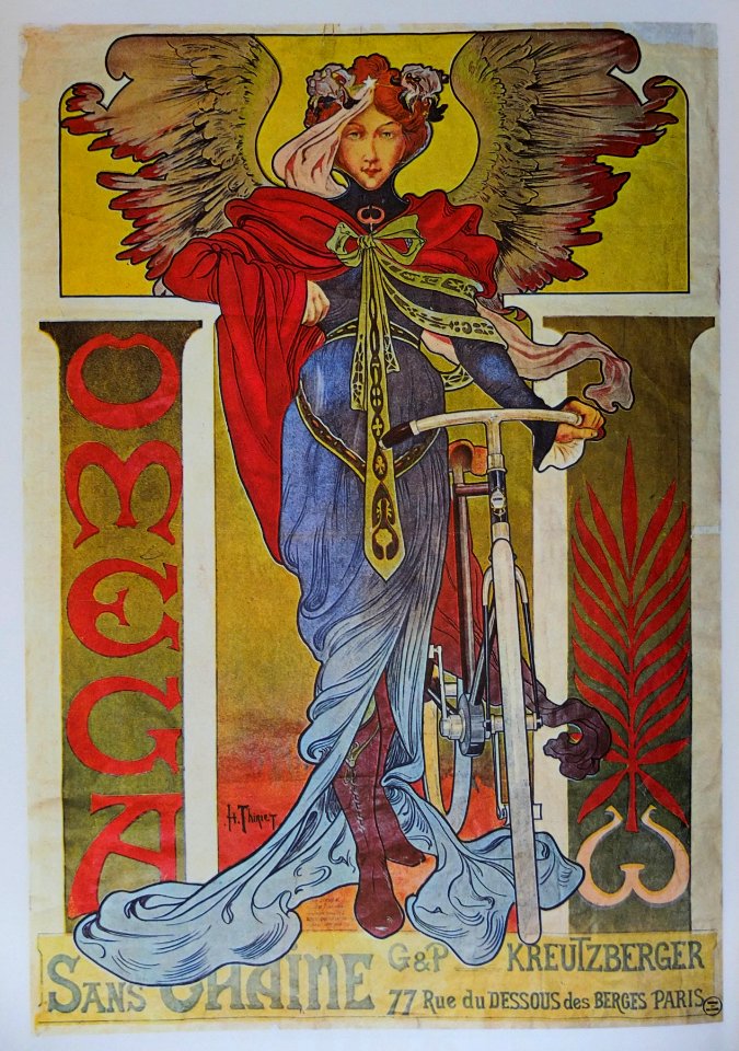 Cycles Omega Paris affiche Henri Thiriet