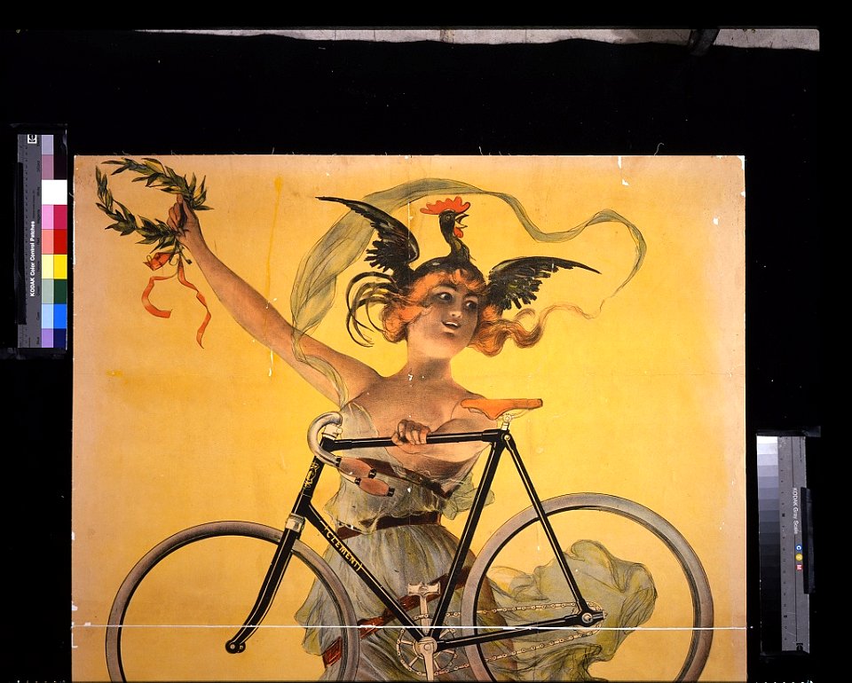 Cycles Clément, Paris; Pneu Dunlop - - PAL. LCCN2009632709