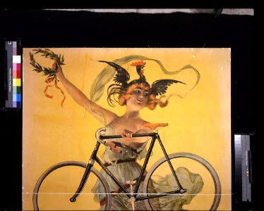 Cycles Clément, Paris; Pneu Dunlop - - PAL. LCCN2009632709