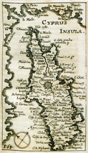 Cyprus Insula - Sandrart Jacob Von - 1686