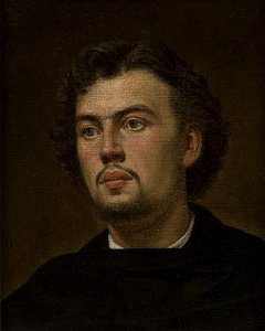 Cyprian Dylczyński - Portrait of Adam Chmielowski - MNK II-a-557 - National Museum Kraków