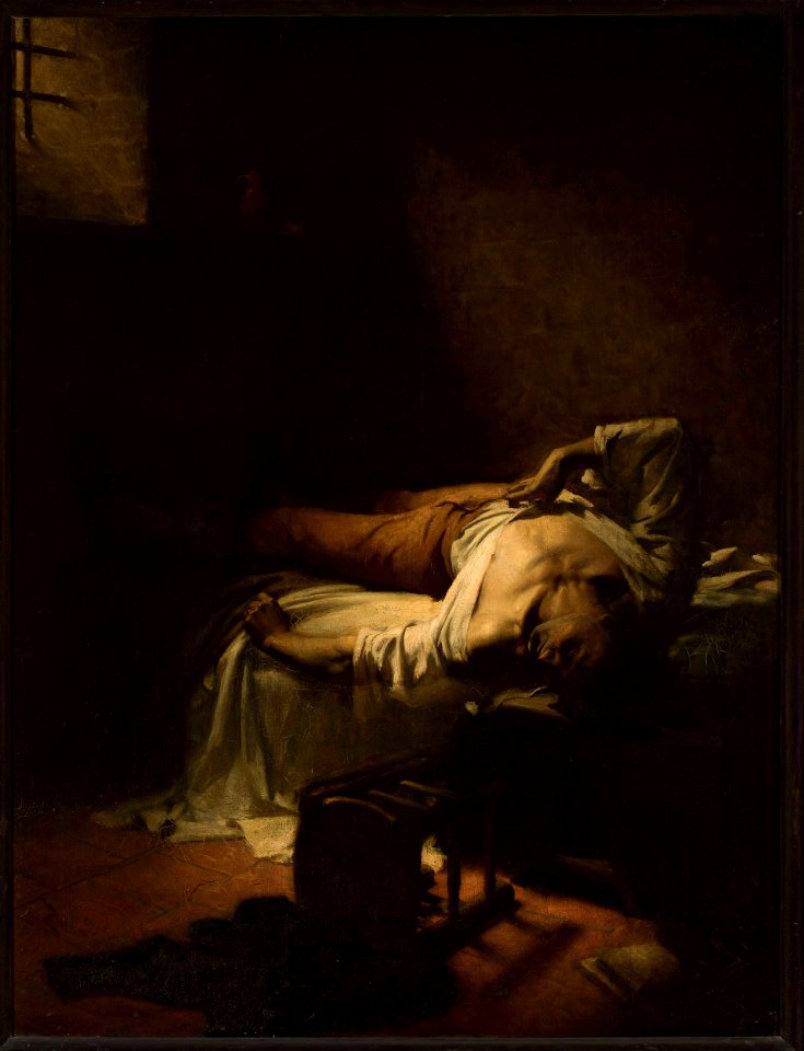 Cyprian Kamil Norwid - In prison - MP 1901 - National Museum in Warsaw