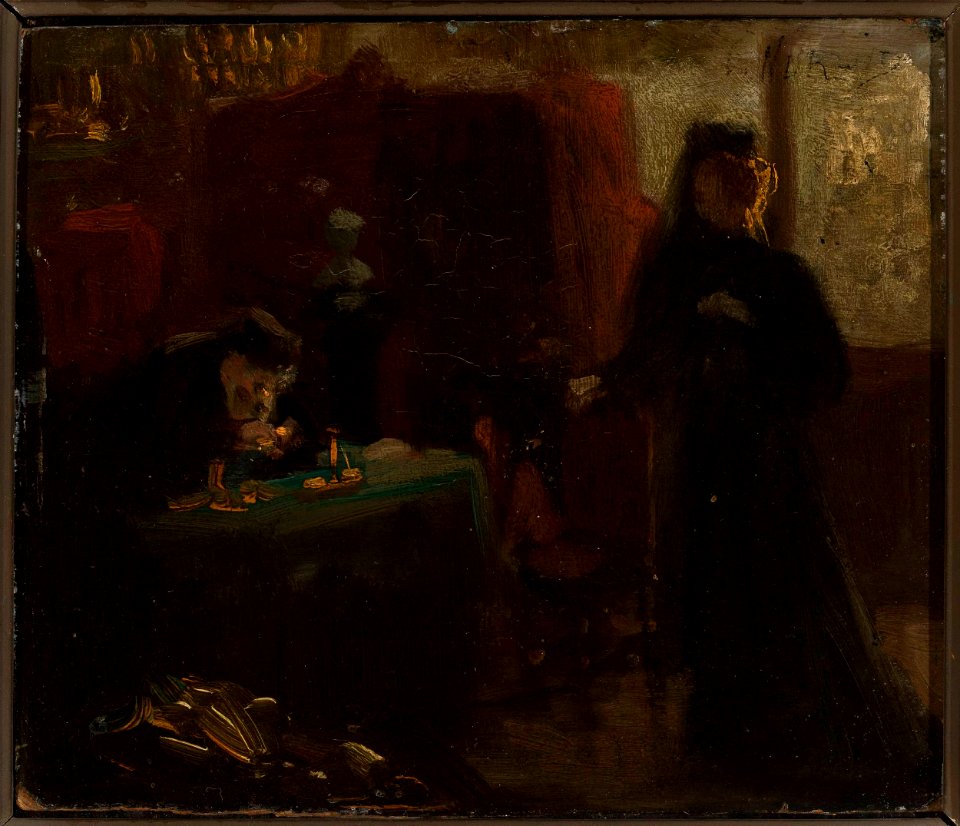 Cyprian Kamil Norwid - W lombardzie - IP 1172 MNW - National Museum in Warsaw