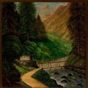 Cyprian Lachnicki - Mill in Ansee - MP 5049 MNW - National Museum in Warsaw