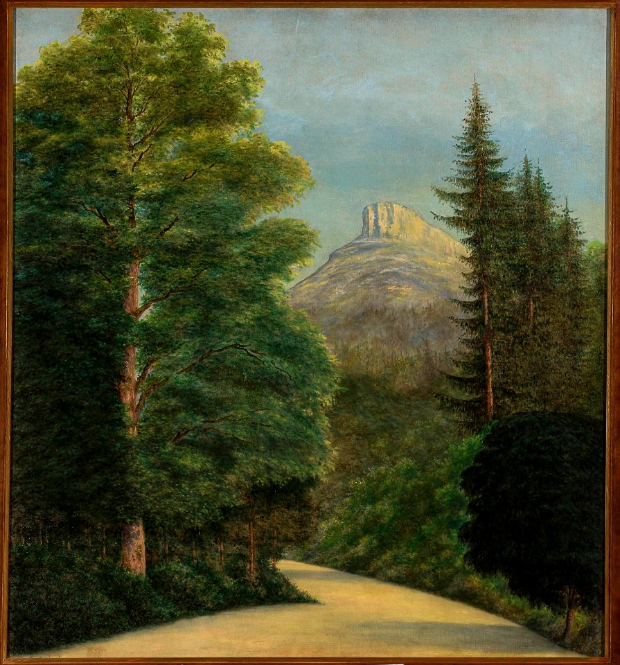 Cyprian Lachnicki - Park in Ansee - MP 4886 MNW - National Museum in Warsaw