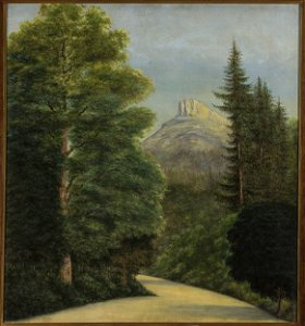 Cyprian Lachnicki - Park in Ansee - MP 4886 MNW - National Museum in Warsaw