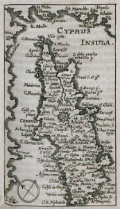 Cyprus insula - Sandrart Jacob Von - 1687