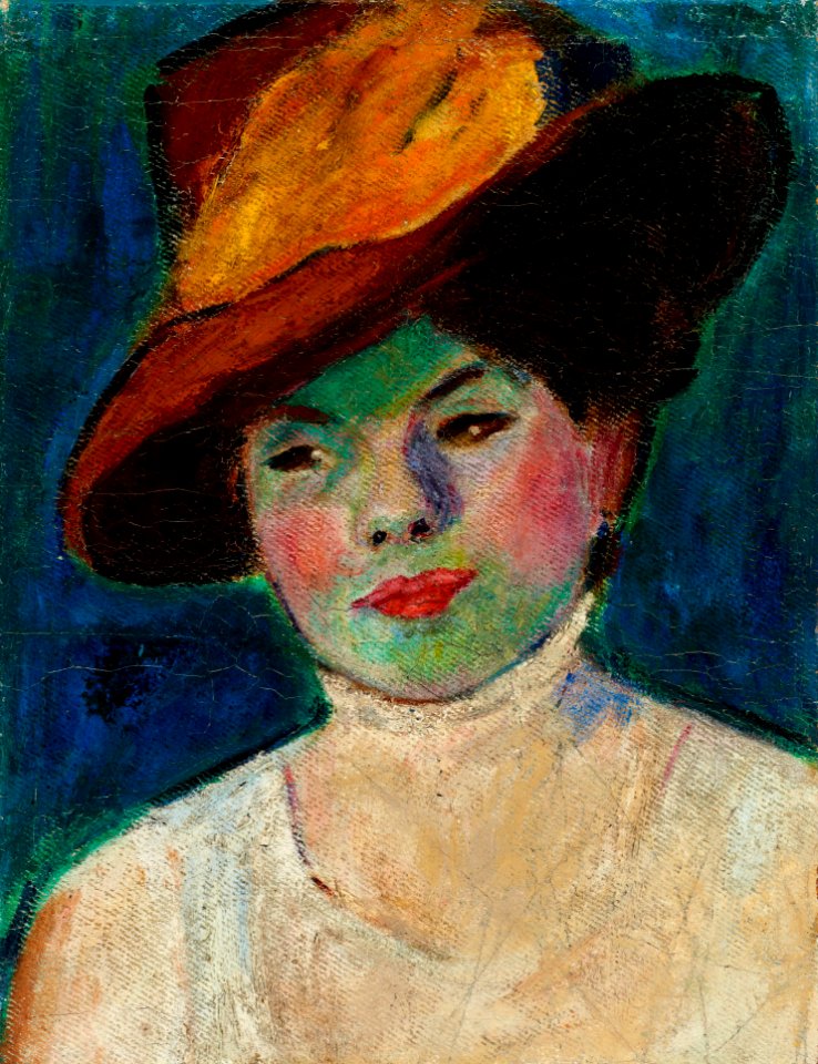 Czigány Dezső - Színésznő (c.1907)