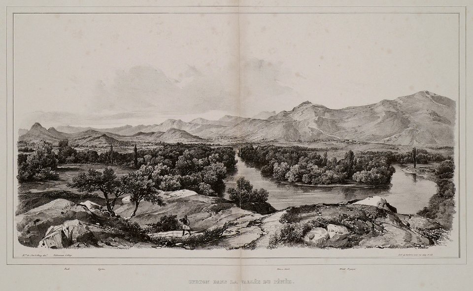 Cyrton dans la valée de Pénée - Stackelberg Otto Magnus Baron De - 1830