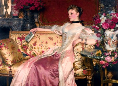 A moment of repose, by Wladislaw Czachorski