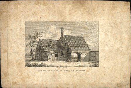 Czaar Peterhuisje te Zaandam, objectnr A 57085