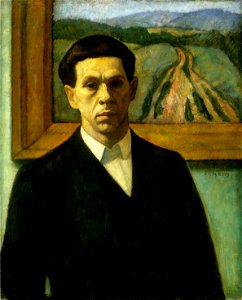 Czigány Dezső - 1913 körül - Önarckép