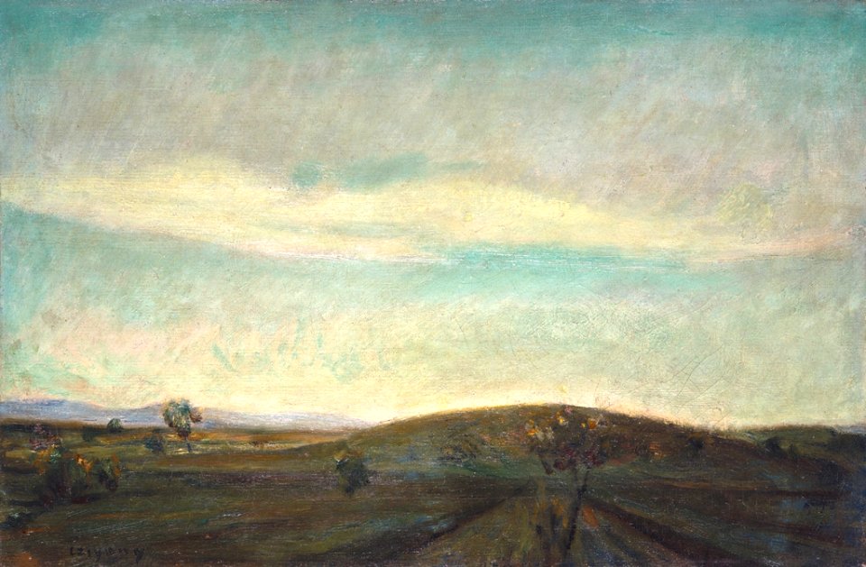 Czigány Dezső - 1920-25 - Dombos táj