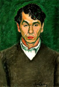 CZIGÁNYDezső (1883-1937) painter Self-portrait 1912