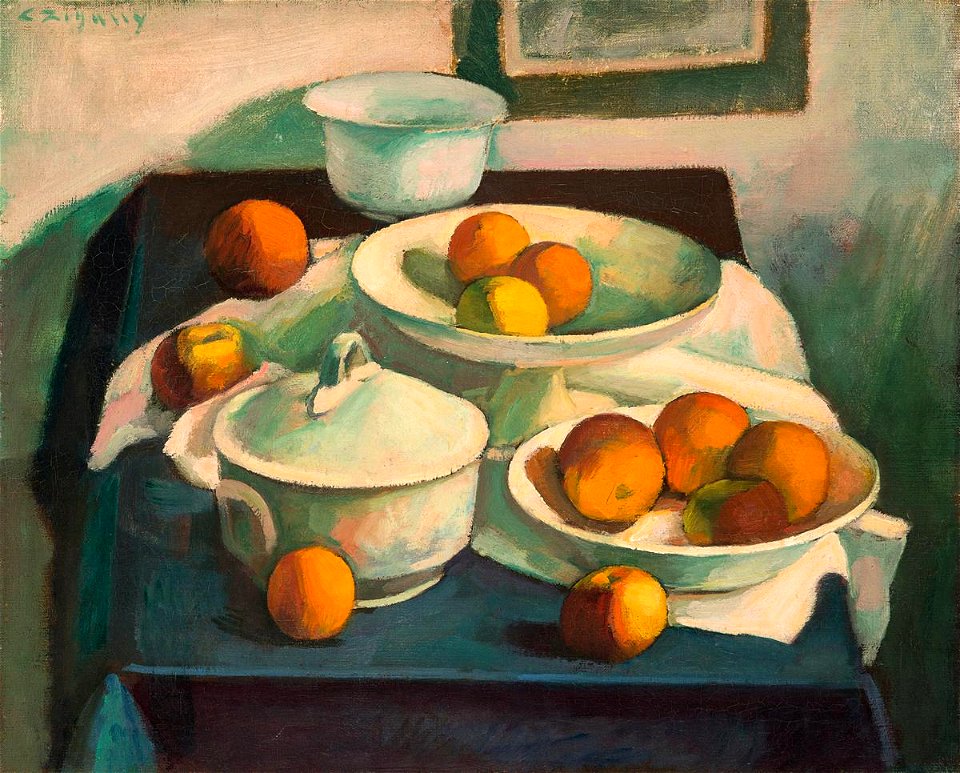 Czigány, Dezső - Still-life with Apples (ca 1910)