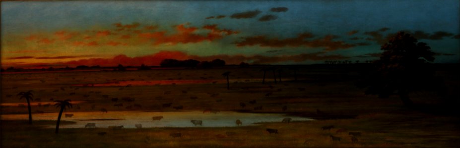 Cándido Lopez - Invernada del Ejercito Oriental - Google Art Project