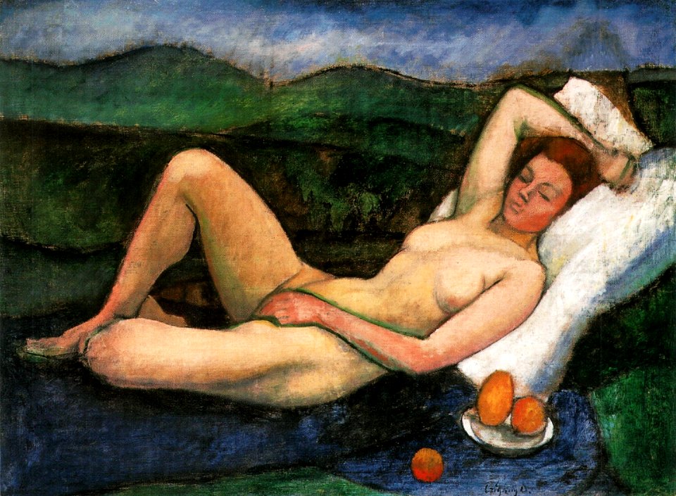 Czigány Reclining Nude