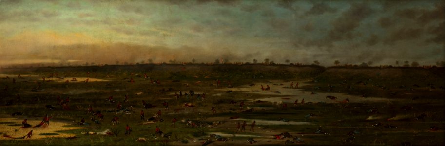 Cándido Lopez - Después de la Batalla de Curupaytí - Google Art Project