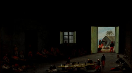 Cándido Lopez - Soldados paraguayos heridos prisioneros de la batalla de Yatay - Google Art Project