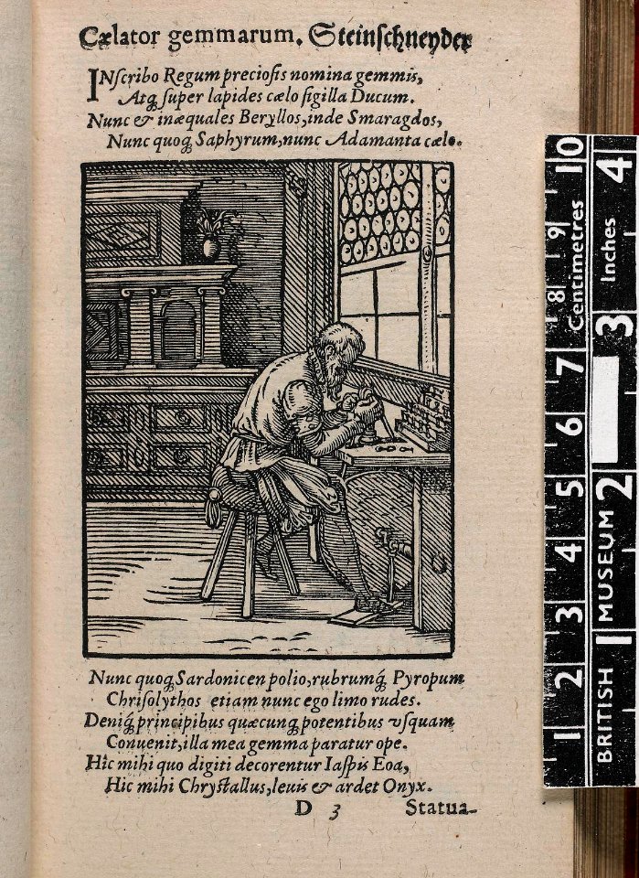 Cælator gemmarum. Steinschneyder (The Gem Cutter) (BM 1904,0206.103.28)