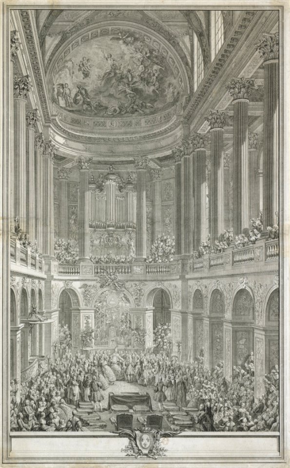 Cérémonie du mariage de Louis, dauphin de France