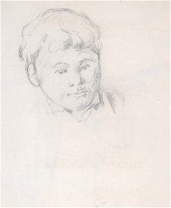 Cézanne - Bildnis Paul Cézanne jun
