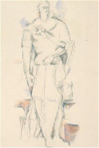 Cézanne - Hl Georg nach Donatello