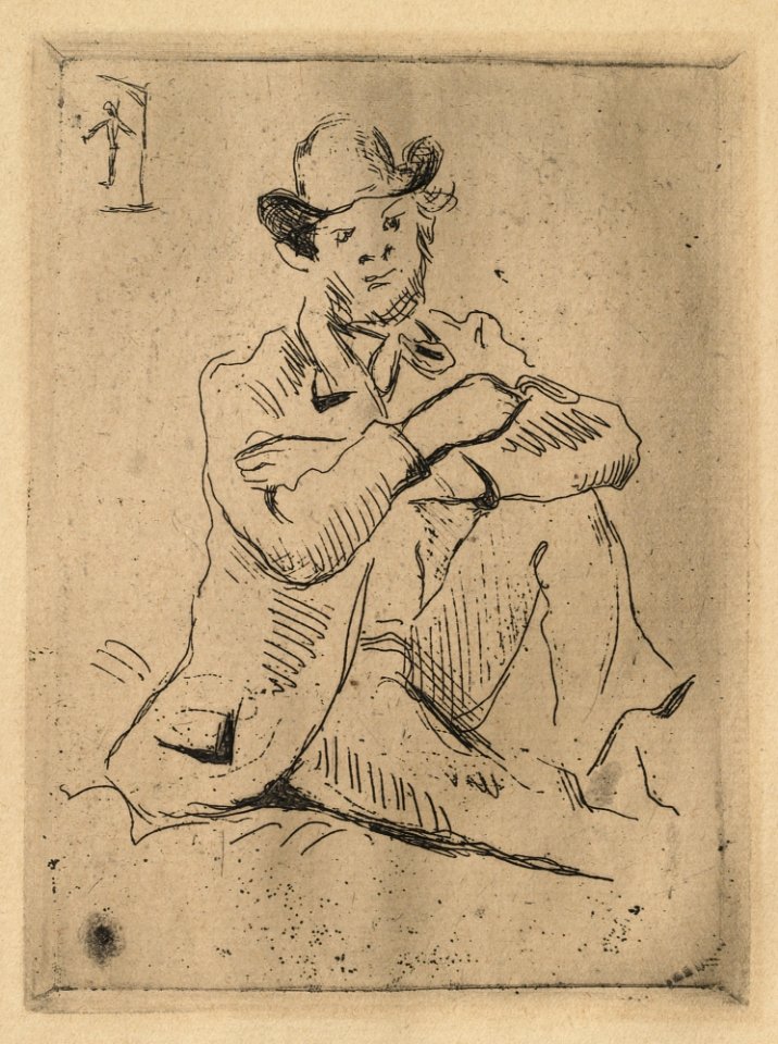 Cézanne, Paul, Guillaumin au Pendu, 1873