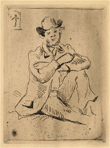 Cézanne, Paul, Guillaumin au Pendu, 1873