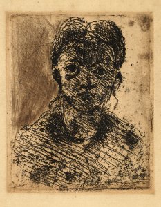 Cézanne, Paul, Tête de Femme, 1873