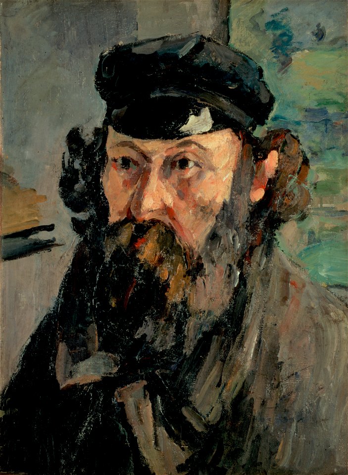 Cézanne, Paul - Self-Portrait in a Casquette