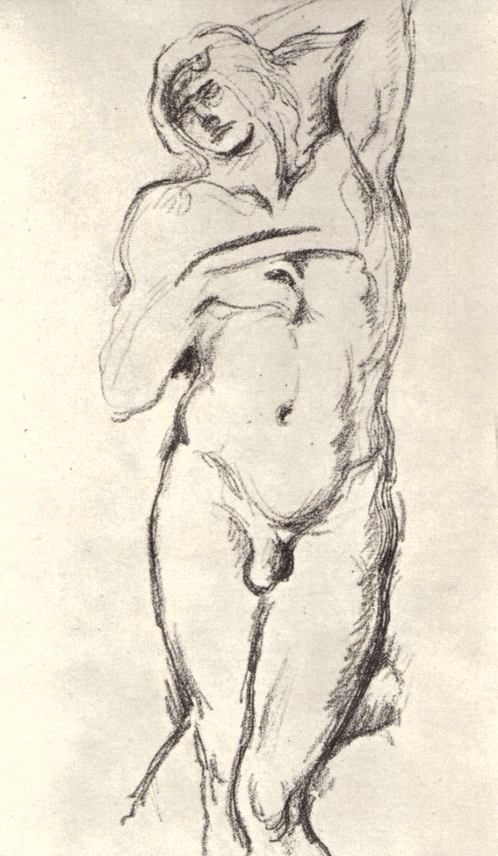 Cézanne, Studie Sklave
