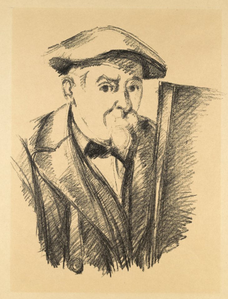 Cézanne, Paul, Portrait de Cézanne, 1898-1900