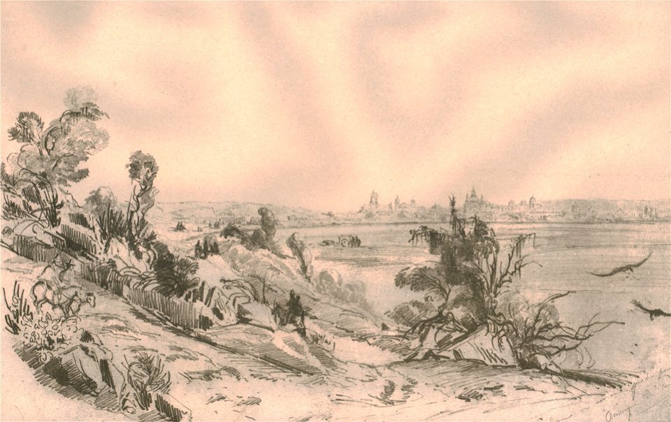 Córdoba desde La Pampa, según Borget