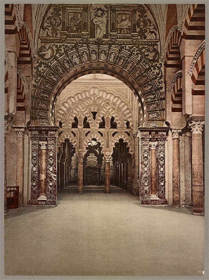 Córdoba. La Mezquita. El Mihrab Segundo LCCN2017660380