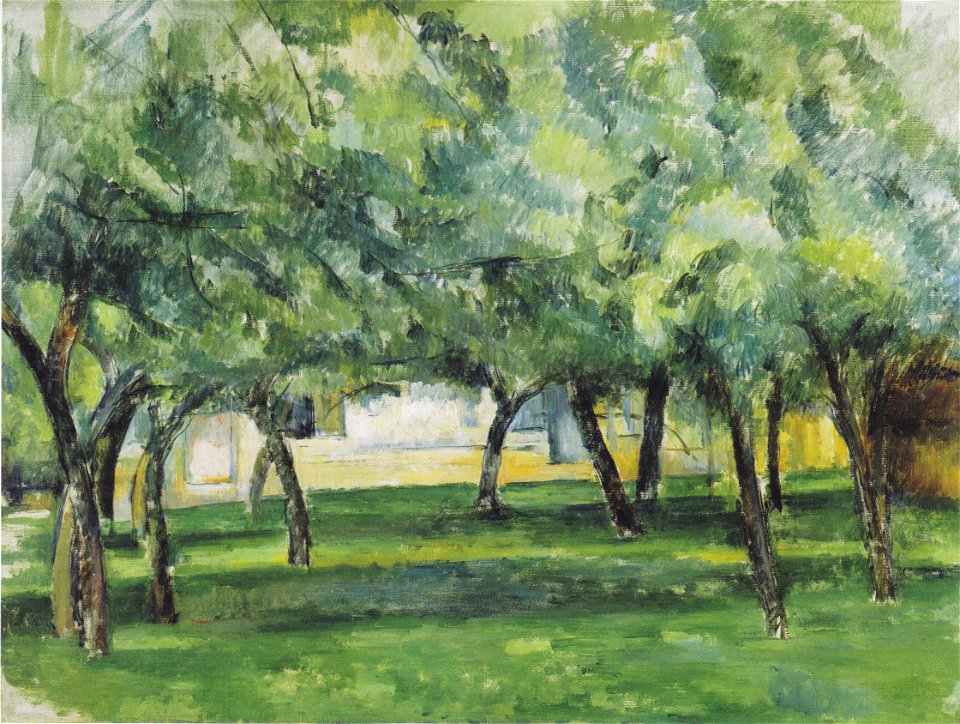 Cézanne - Gehöft in der Normandie