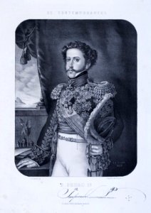D Pedro I - litografia