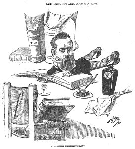 D. Marcelino Menéndez y Pelayo, de Moya