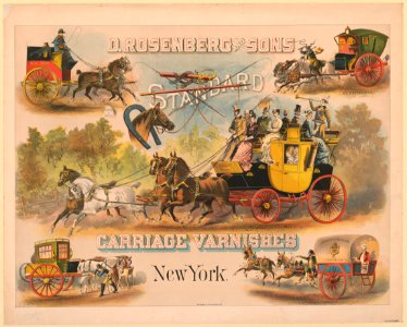 D. Rosenberg & Sons, standard carriage varnishes, New York LCCN2003688768